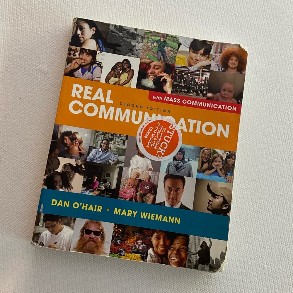 Real Communication Dan O’HairMary Wiemann Book GUC